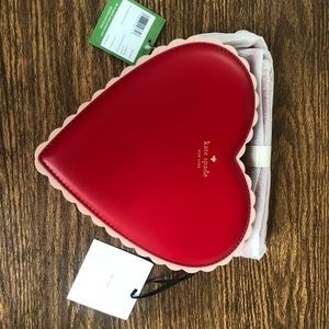 Kate spade chocolate heart purse